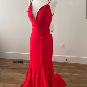 Sherri Hill Formal Prom Dress Size 10 Red